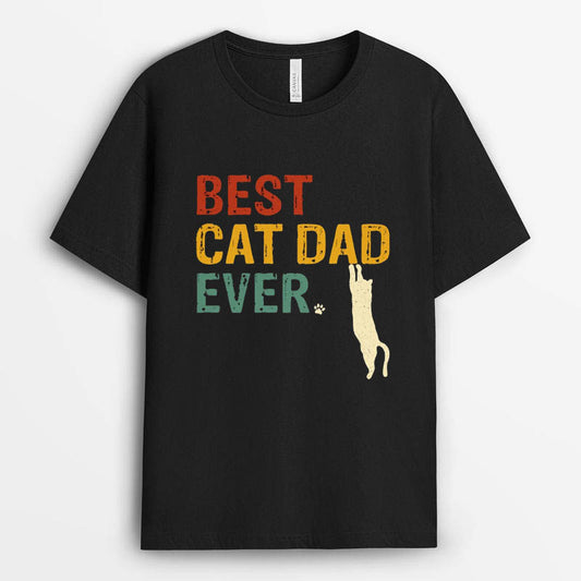 Best Cat Dad Shirt Ever - Gift For Cat Owners GECD280324-10
