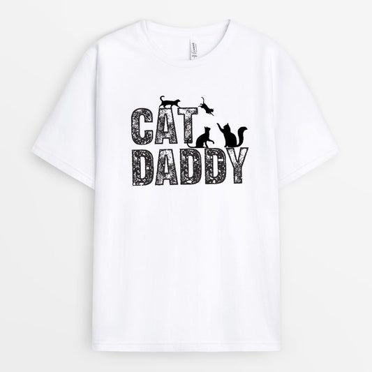 Classic Cat Daddy Shirt - Funny Father's Day Gifts GECD280324-9