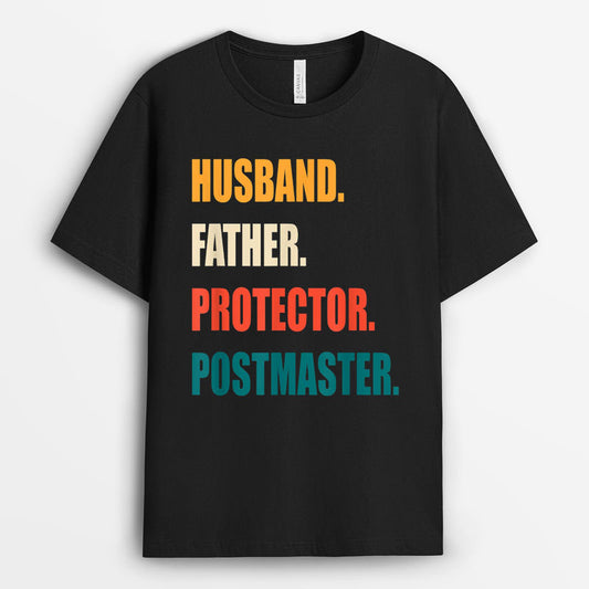 Family Role Defender Tshirt - Gift for Husband GEFH260324-16
