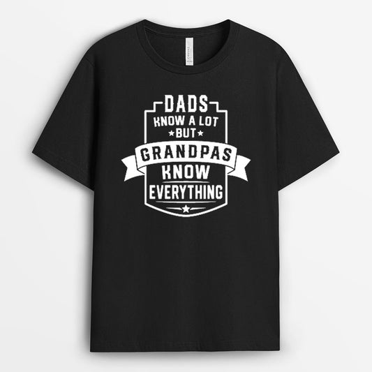 Grandpas Know Everything Tshirt - Proud Gift For Grandfather GEFGF150424-11