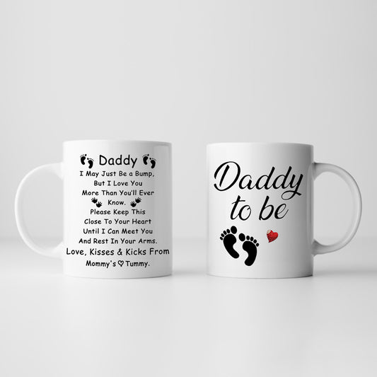 I May Just Be A Bump Mug - Gift for Daddy GEND220424-30