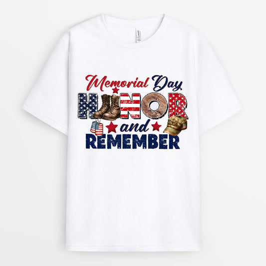 Memorial Day Honor And Remember Tshirt - Gift for Freedom Lovers GEMD240424-27