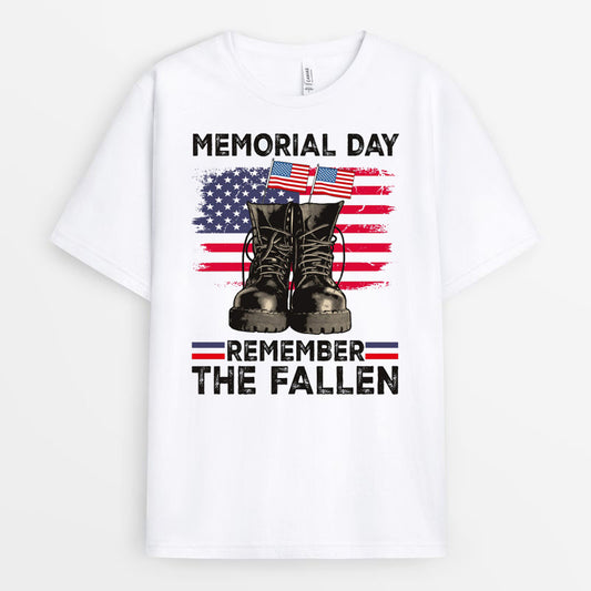Memorial Day Remember The Fallen Tshirt - Gifts for Memorial Day GEMD240424-26
