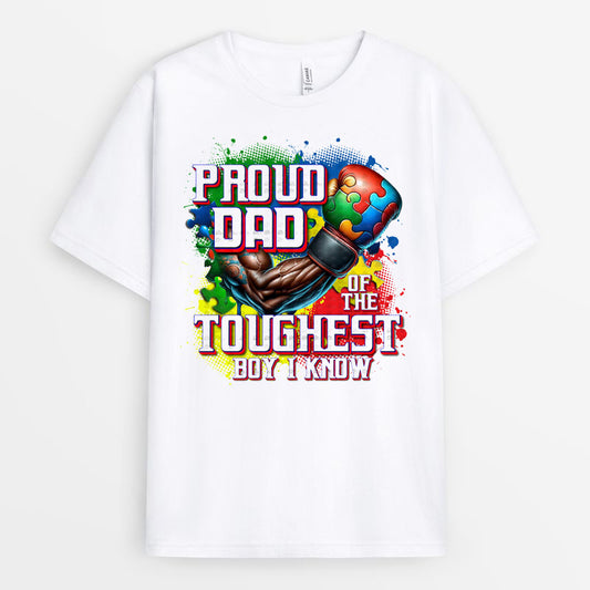 Proud Autism Dad Tshirt - Gift for Autism GEAD170424-27