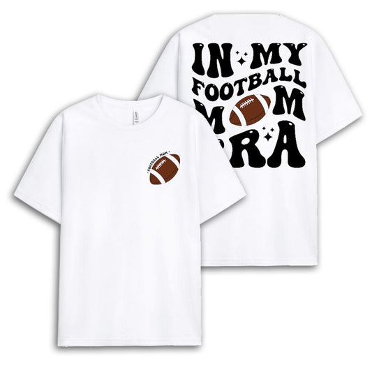 Retro In My Football Mom Era Tshirt - Gift For Football Mama GEFM050424-12