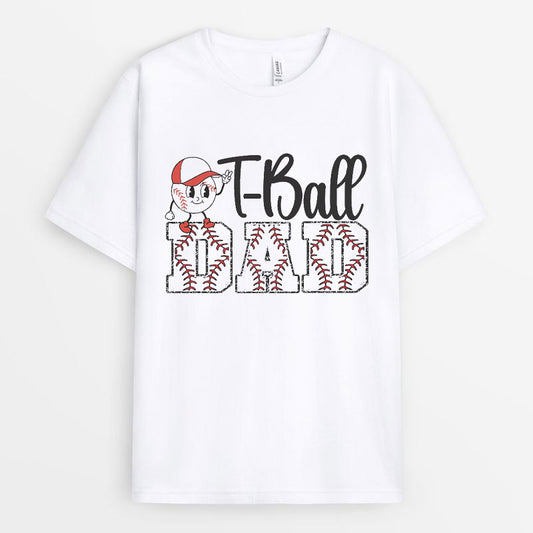 T-ball Dad Tshirt - Father's Day Gif GEBBD040424-25