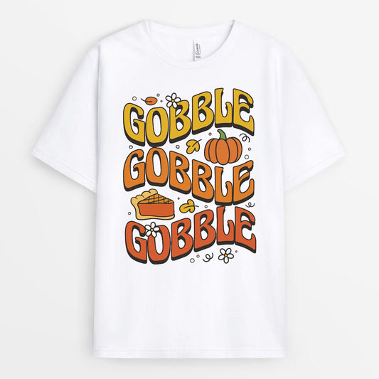 Thanksgiving Gobble Tshirt - Gift for Thanksgiving occasion GETG110424-27