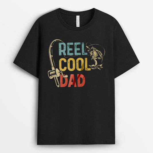 Vintage Reel Cool Dad Fishing Shirt - Fathers Day Gift For Fisherman GEFD023424-6