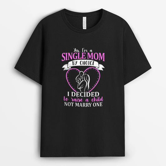 Yes I'm A Single Mom Tshirt - Gift for Single Mom GESM210424-23