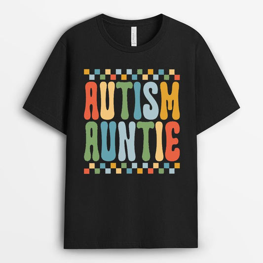 Autism Auntie Tshirt - Gift for Autism Aun