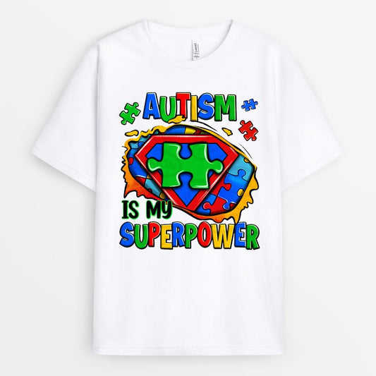 Autism Is My Superpower Tshirt - Autism Gifts