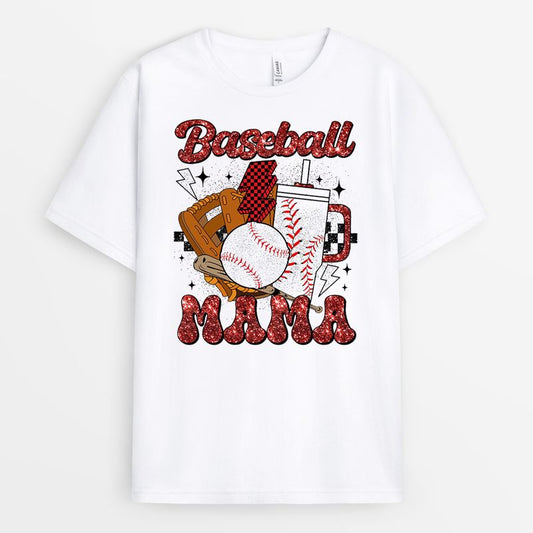 Baseball Mom Sport Tshirt - Gift for Mom