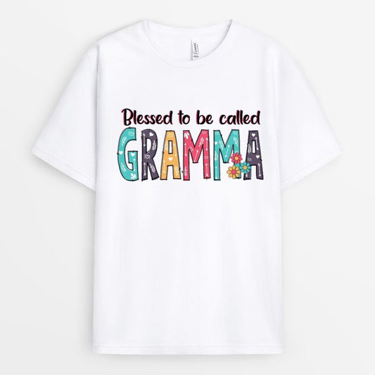 Blessed To Be Called Grandma Tshirt - Granny Gift
