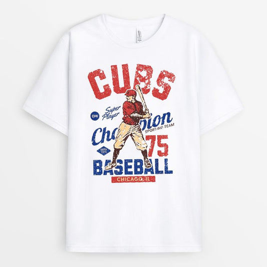 Chicago Vintage Baseball Tshirt - Trendy Summer Items