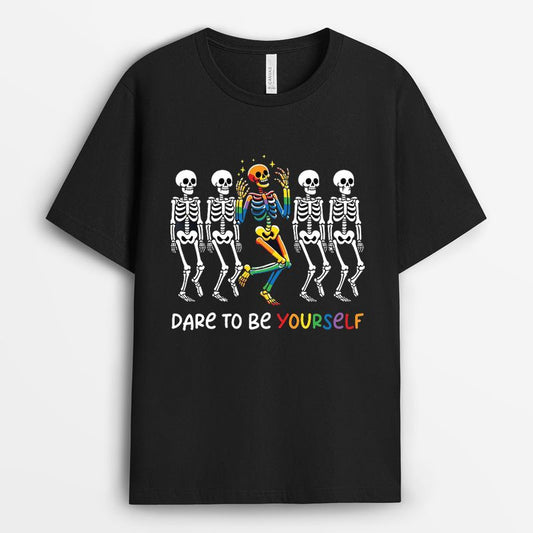 Dare To Be Yourself Tshirt - Pride Month Gifts