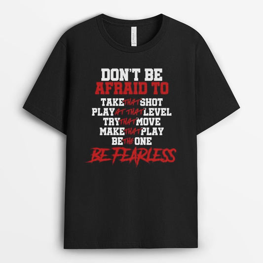 "Fearless" Sport Motivation Youth Tshirt - Classic Gift For Teen