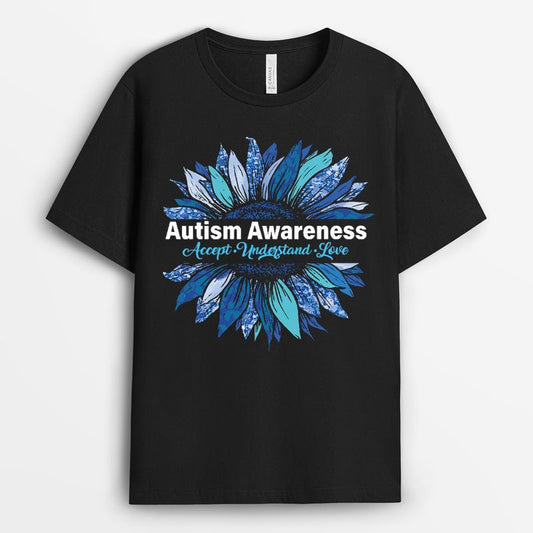 Floral Autism Awareness Tshirt - Gift for Autism