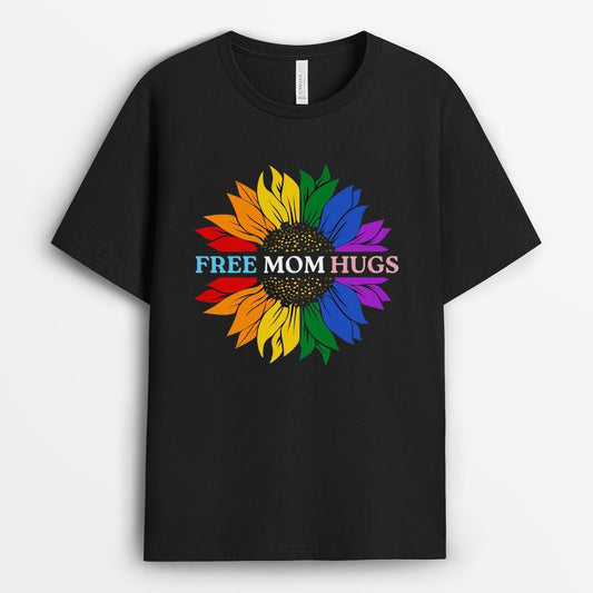 Free Mom Hugs Pride Tshirt - Gifts for LGBTQ