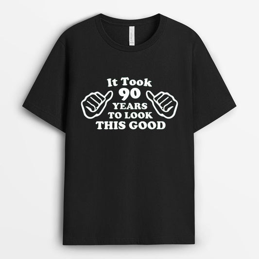 Funny 90th Birthday Tshirt - Awesome Birthday Gift For Turning 90