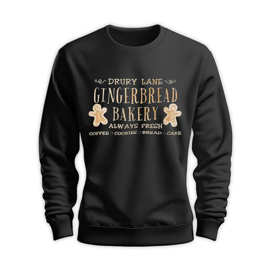 Gingerbread Bakery Embroidered Sweatshirt