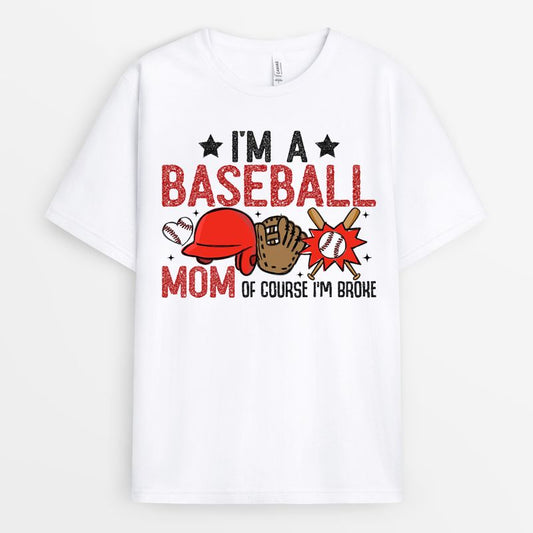 I'm A Baseball Mom Tshirt - Gift for Mom