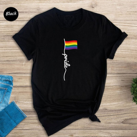 LGBT Pride Flag Tshirt - Pride Month Gifts 