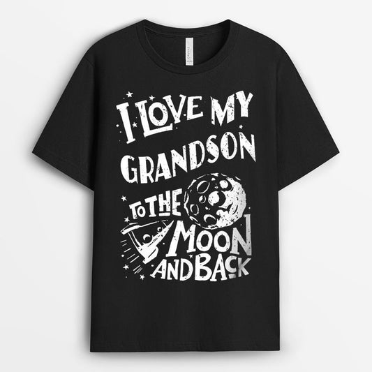 Love My Grandson Tshirt - Gift For Grandpa