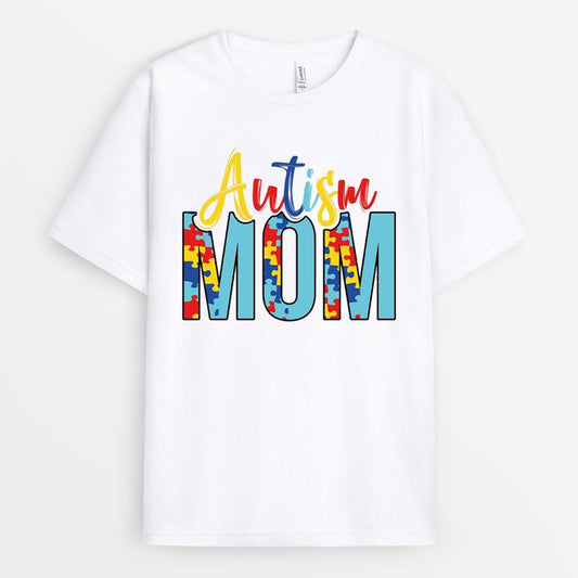 Retro Autism Mom Tshirt - Gift For Autism Mom