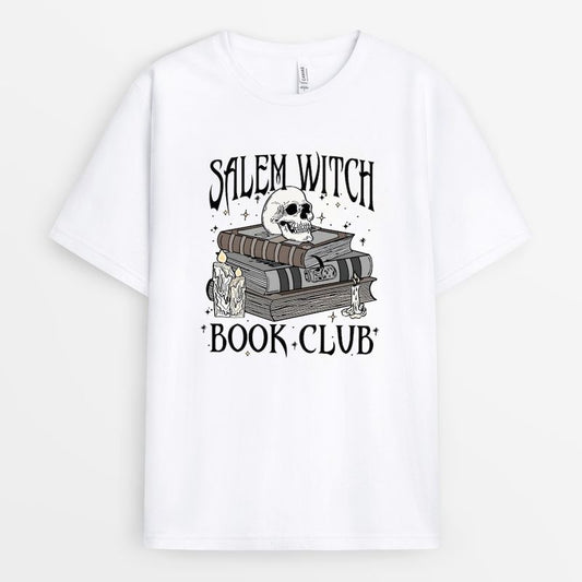 Salem Witch Book Club Tshirt - Happy Halloween Gift