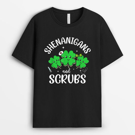 Shenanigans & Scrubs Tshirt - Gift For Nurse