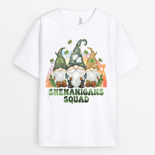 Shenanigans Squad Gnomes Shirt - Gift For St Patricks Day 
