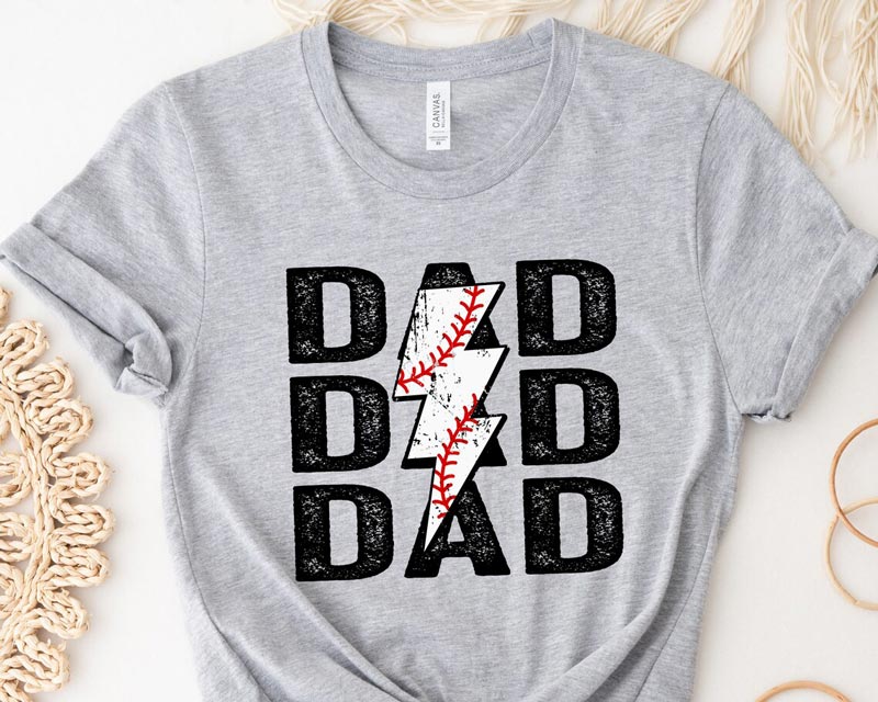 Dad Baseball Tshirt - Gift for Sport Lovers GEBBD040424-29