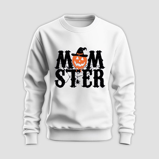 Spooky Pumpkin Momster Sweatshirt 